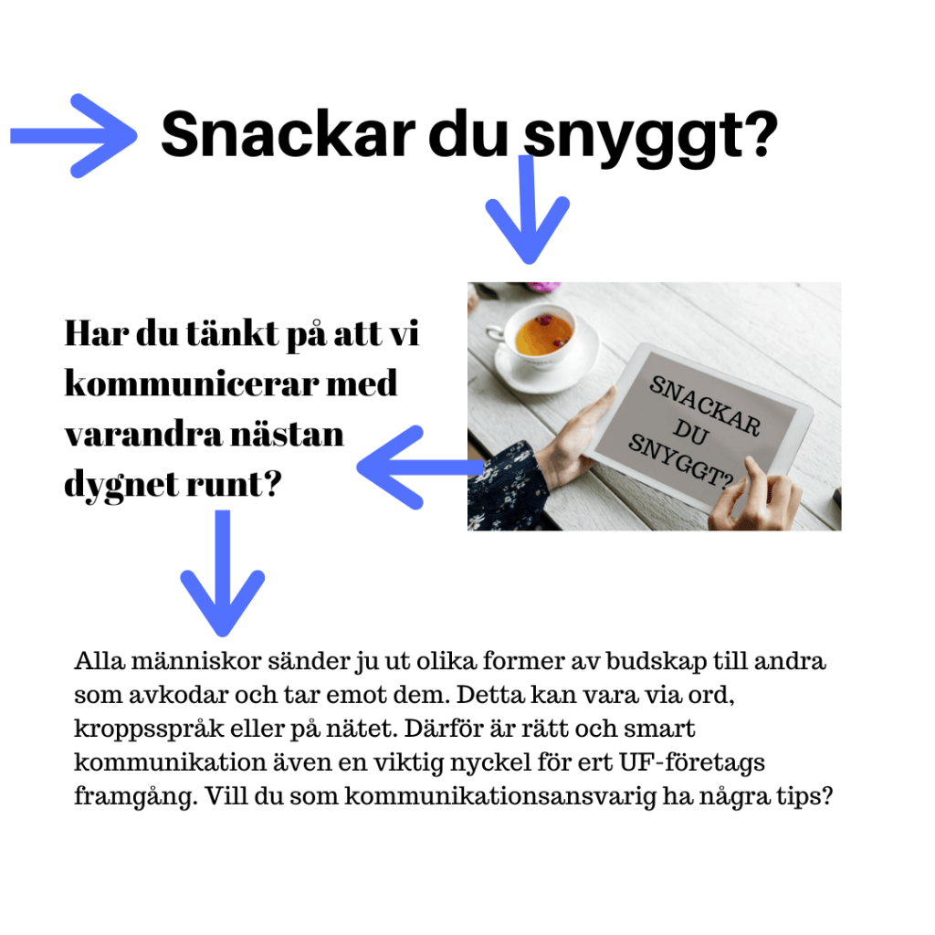 tips för layout och design
