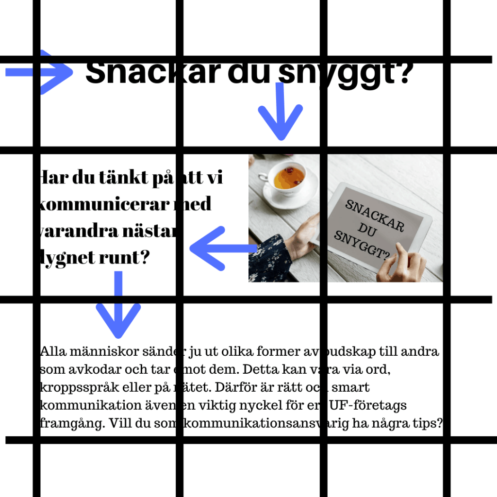 tips för layout och design