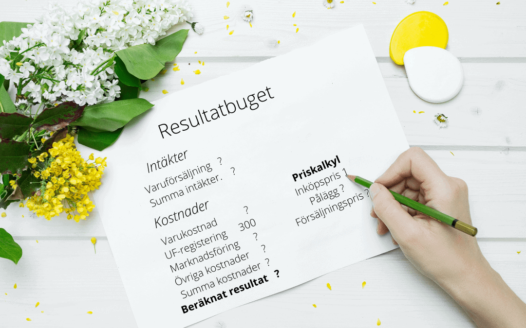 Hur gör man en resultatbudget?
